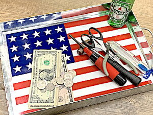 AJG  c[{bNX H USA STEEL TRAY L  AJ K[W [