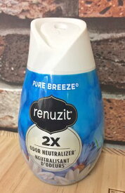 アメリカン雑貨 renuzit リナジット 198g PURE BREEZE ピュアブリーズ エアーフレッシュナー 芳香剤-AD0019