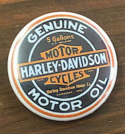 HARLEY DAVIDSON グッズ アメリカン雑貨 缶バッジ ハーレーダヴィッドソン M-097 バイク ファッション小物 アクセサリー-LA0007
