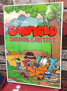 GARFIELD �K�[�t�B�[���h �O�b�Y �A�����J���G�� �䎆�t���|�X�^�[ �Ǐ���-LA0037