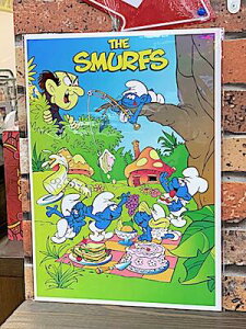 �A�����J���G�� �䎆�t���|�X�^�[ THE SMURFS �X�}�[�t �Ǐ��� �X�� �K���[�W �f�B�X�v���C �A�j�� �R�~�b�N