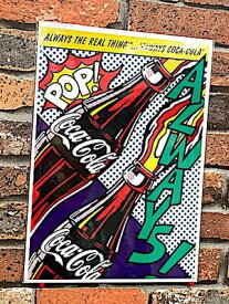 コカコーラ グッズ アメリカン雑貨 台紙付きポスター Coca Cola ALWAYS 壁飾り パブ バー カフェ 店舗 ガレージ ディスプレイ