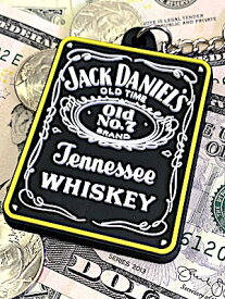 アメリカン雑貨 ラバーキーホルダー JACK DANIEL'S WHISKEY ジャックダニエル ウイスキー キーリング キーチェーン
