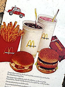 AJG uLŔ McDonald's no[K[ CO |X^[ A[g A4TCY ^TC Ǐ pu o[ X K[W fBXvC