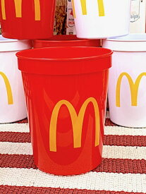 マクドナルド グッズ アメリカン雑貨 McDonald's CUP RED コップ グラス タンブラー アウトドア キャンプ バーベキュー