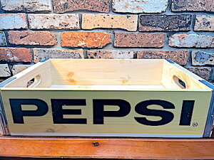 PEPSI COLA WOOD CRATE AJG yvVR[ ^Cv1 hNP[X H  [ u I bN CeA fBXvC
