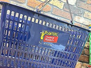Mr.PEANUTS �O�b�Y SHOPPING BASKET �V���b�s���O�o�X�P�b�g �~�X�^�[�E�s�[�i�b�c PLANTERS-NAVY �A�����J���G�� �J�S �������� ���[ ���b�N �C���e���A �f�B�X�v���C