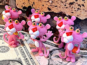 PINK PANTHER ObY AJG sNpT[ MINI PVC tBMA 6̃Zbg u AJLN^[ CeA fBXvC