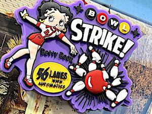 xeB ObY AJG AMERICAN RUBBER MAGNET Betty Boop STRIKE pu o[ ObY  pi   xeBu[v