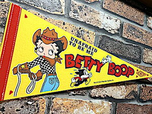xeB ObY AJG PENNANT yig Betty Boop WESTERN YELLOW |X^[ tbO  Ŕ Ǌ| X K[W fBXvC pu o[ ObY