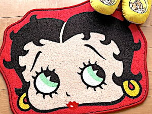 xeB ObY AMERICAN FLOOR MAT tA}bg փ}bg AJG Betty boop FACE O J[ybg X K[W fBXvC