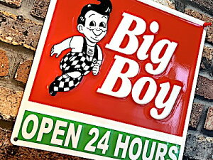 AJG EMBOSS METAL SIGN BIG BOY G{X^TC rbO{[C Ŕ X K[W fBXvC pu o[ ObY no[K[