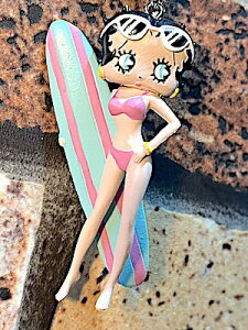 xeB ObY L[z_[ AJG PVC KEY HOLDER Betty Boop SURF L[`F[ obO  t@bV  IV ANZg