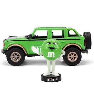 m&m's ObY AJG ~jJ[ tBMA 1:24 M&M'S 2021 FORD BRONCO w/ GREEN FIGURE GAhGY X K[W fBXvC A CeA u َq `R[g