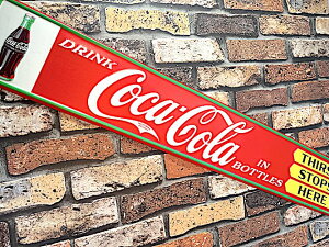 �R�J�R�[�� �O�b�Y �A�����J���G�� �G���{�X ���^�� �X�g���[�g �T�C�� COCA-COLA THIRST STOPS HERE ���^���T�C�� �X�� �K���[�W �f�B�X�v���C �Ŕ�