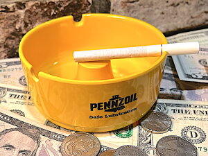 AJG MELAMINE ASHTRAY ~AbVgC DM PENNZOIL yYIC pu o[ ObY X K[W