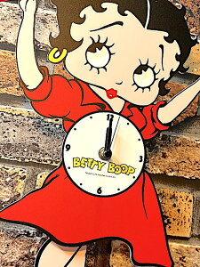 xeB ObY AJG Uq |v Betty Boop SWING CLOCK DRESS Ǌ| X K[W fBXvC