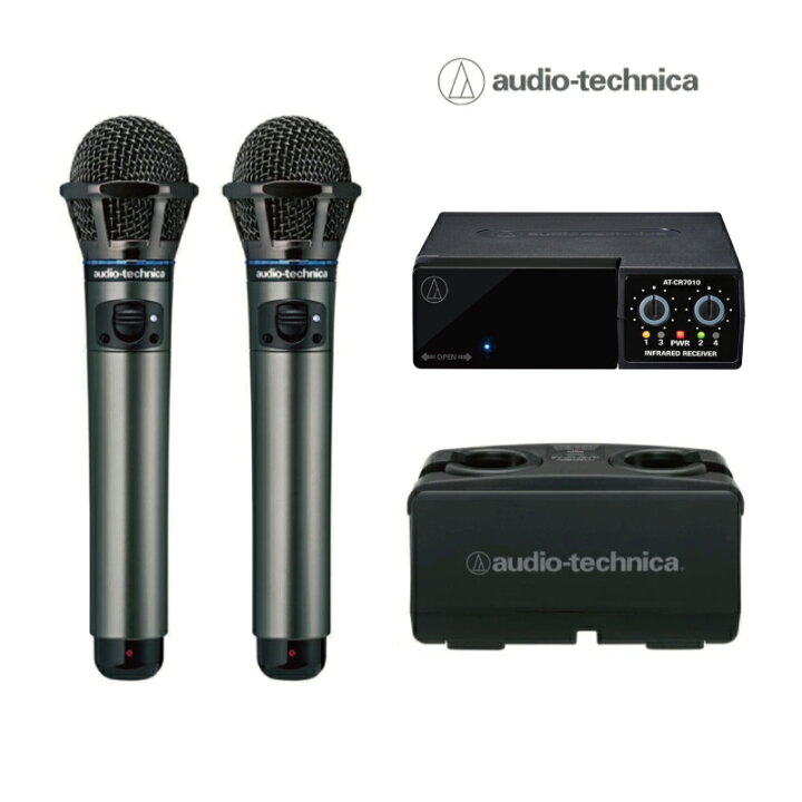 楽天市場】audio-technica AT-CLM9010PRO×2本 AT-CR7010×1台 BC701×1台 