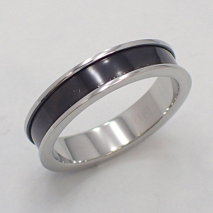 楽天市場 選べる8サイズ シンプルなステンレスリング 人気 おしゃれ かわいい リングケース ケース リング 指輪 ブラック 太い 黒 金属アレルギー対応 アレルギーフリー ペアリング 太め アクセサリー バレンタイン ホワイトデー プレゼント メンズ レディース 316l