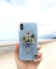 送料込み mikiwuu ミキウー OceanLover iPhone 6/6S, 7, 8 携帯ケース スマホケース モバイルケース キラキラ グリッター おしゃれスマホケース スマホケース iPhoneケース 携帯ケースカバー 韓国 iPhone