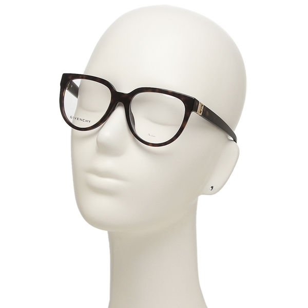 ジバンシィ 眼鏡フレーム アイウェア レディース 52サイズ ブラウン（ハバナ） GIVENCHY GV 0119/G 086 ジバンシー ボストン  | １＆ｏｎｅ