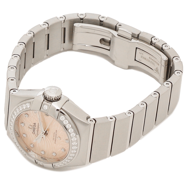 品質のいい オメガ OMEGA 腕時計 レディース 123.15.27.20.57.002 コンステレーション ライトコーラルパール レディース腕時計