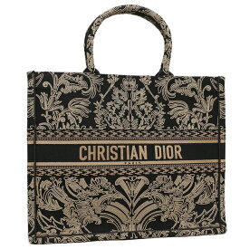 Christian Dior トートバッグ オブリーク エンブロイダリー Lサイズ ベージュ レディース クリスチャンディオール M1286 ZMDR 03CU A4対応