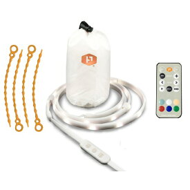 【ポイント20倍】Power Practical USB接続で使えるロープ型 LEDライト ルミヌードル カラー(15色)3mタイプ LUM30072