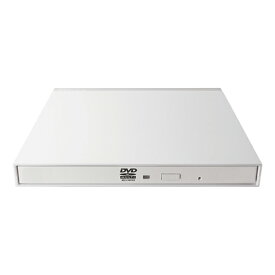 【ポイント20倍】エレコム DVDドライブ/USB2.0/薄型/ホワイト LDR-PMK8U2LWH