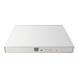 【ポイント20倍】エレコム DVDドライブ/USB2.0/薄型/Type-Cケーブル付/ホワイト LDR-PMK8U2CLWH