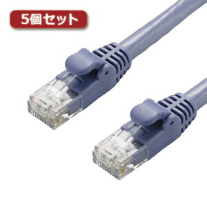 �y�|�C���g20�{�z5�Z�b�g�G���R�� LAN�P�[�u��/CAT6A/�X�^���_�[�h/7m/�u���[ LD-GPA/BU7X5