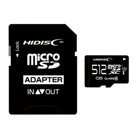 【ポイント20倍】HIDISC microSDXCカード 512GB A2