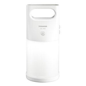 【クーポン配布中】(まとめ) センサー付きLEDランタン 東芝 ホワイト LKL-3000(W) 4904530658167 1台【×3セット】