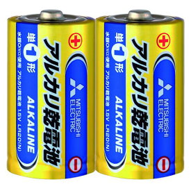 【クーポン配布中＆マラソン対象】（まとめ） アルカリ乾電池（Nタイプ） 三菱電機 LR20N/2S 4902901878688 ●形式：単1形（1．5V） 1P【×40セット】