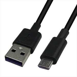 �y�|�C���g20�{�z20�Z�b�g Lazos USB - microUSB 2A �P�[�u���@�u���b�N�@1m L-MC-BKX20