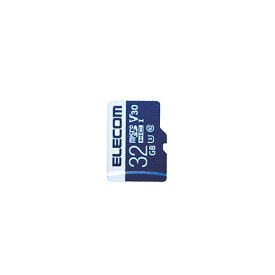【ポイント20倍】エレコム MicroSDHCカード/データ復旧サービス付/ビデオスピードクラス対応/UHS-I U3 80MB/s 32GB MF-MS032GU13V3R