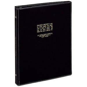 【クーポン配布中】(まとめ) レイメイ藤井 ブロス バインダー BRE200B 4902562353074 ●規格:A4 A4判 ●外寸:縦320×横245mm●背幅:30mm●リング内径:20mm●穴数:30穴●適正収容:110枚●材質:P