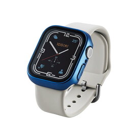 【ポイント20倍】エレコム Apple Watch41mm用フルカバーケース プレミアムガラス セラミックコート AW-21BFCGCNV