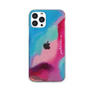 �y�|�C���g20�{�zdparks �\�t�g�N���A�P�[�X for iPhone 13 Pro Pastel color PINKBLUE DS21199i13P