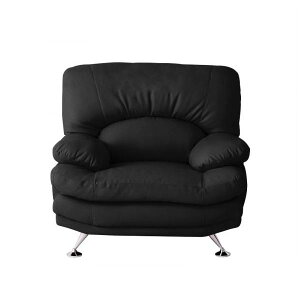 【クーポン配布中】ハイバックソファ【Liveral】リベラル★1P★ブラック