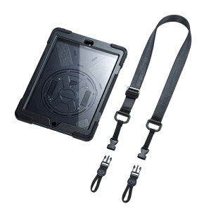 �y�|�C���g20�{�z�T�����T�v���C iPad 10.2�C���`�@�O�ʕی�t�B���^�[�t�ϏՌ��P�[�X PDA-IPAD1620BK