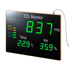 【クーポン配布中】サンワサプライ CO2二酸化炭素パネルモニター CHE-C2