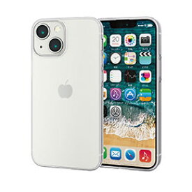 【ポイント20倍】エレコム iPhone 13 mini ソフトケース 薄型 PM-A21AUCUCR