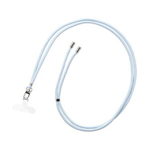 �y�|�C���g20�{�zLEPLUS NEXT �X�}�[�g�t�H��(�ėp) �V�����_�[�X�g���b�v SHOULTY MULTI STRAP �x�[�V�b�N�^�C�v ���C�g�u���[ LN-SS03LBL
