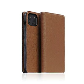 【マラソンでポイント最大46倍】SLG Design Hybrid Grain Leather Case for iPhone 14 Saddle Brown 手帳型 SD24299i14BR