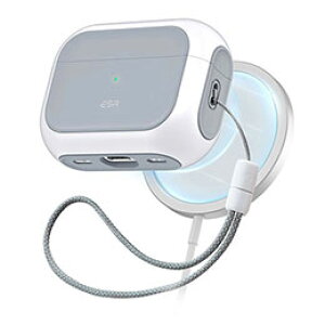 �y�|�C���g20�{�zESR ORBIT MagSafe�[�d�Ή��n�C�u���b�h�P�[�X for AirPods Pro(��2/1����) �z���C�g ES24822