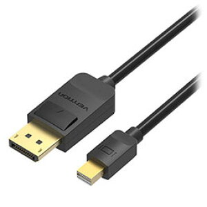 �y�N�[�|���z�z���zVENTION Mini DP to DP�P�[�u�� 4K�Ή� 3m Black HA-3165