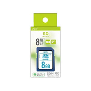 y|Cg20{zy20Zbgz Lazos SDHC[J[h 8GB CLASS10 pbP[W L-B8SDH-U1X20