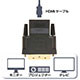 ミヨシ HDMIメス-DVI変換アダプタ VDA-HD01 BK