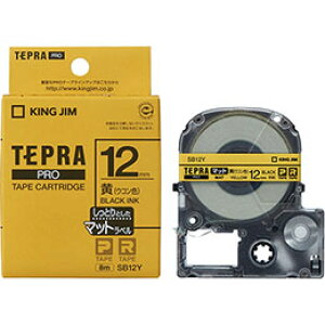 �y�N�[�|���z�z���zKING JIM �L���O�W�� �e�v��PRO�e�[�v �}�b�g���x�� 12mm ��/������ KJ-SB12Y